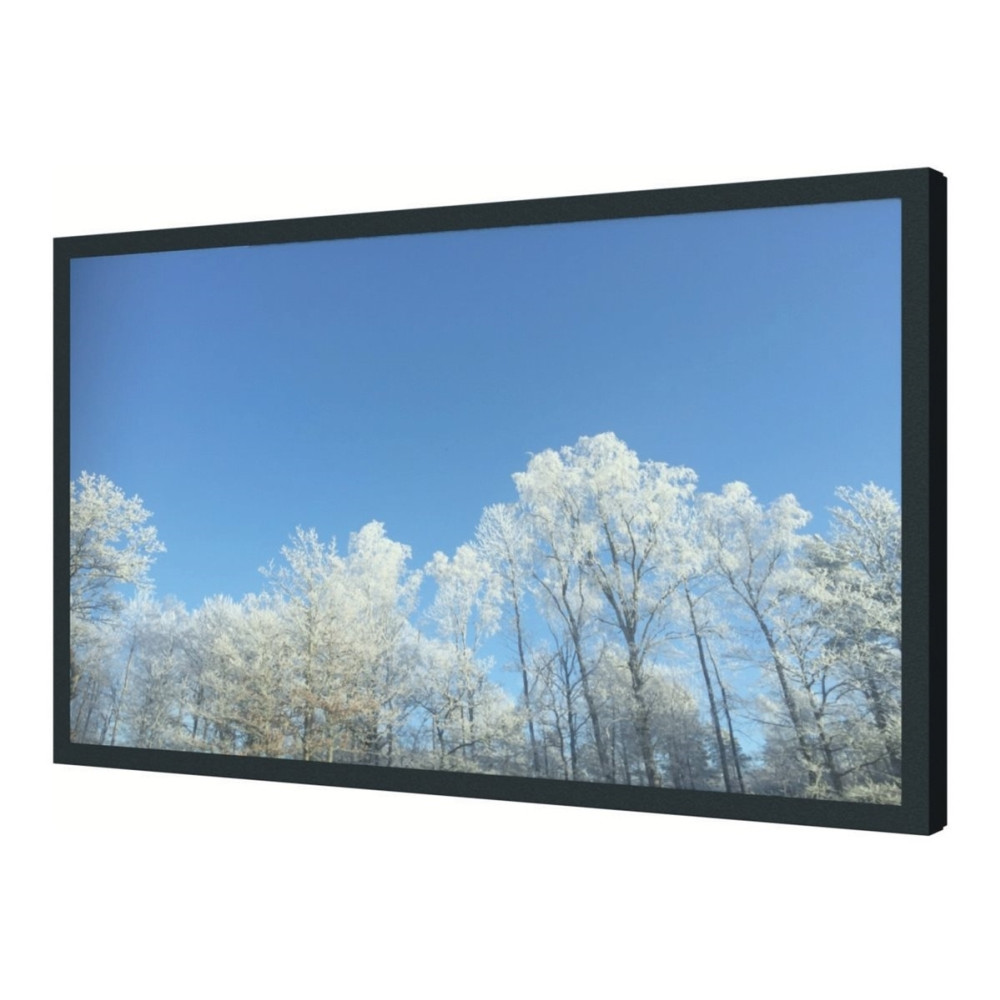 Produktbild för HI-ND EASY monteringssats - liggande - för LCD-display - svart, RAL 9005