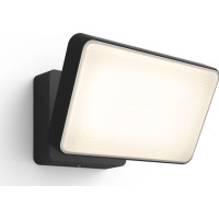 Produktbild för Philips Hue White Welcome - vägglampa - LED x 2 - 20.5 W - varmt vitt ljus - 2700 K - svart