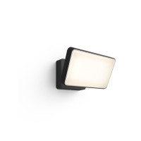 Produktbild för Philips Hue White Welcome - vägglampa - LED x 2 - 20.5 W - varmt vitt ljus - 2700 K - svart