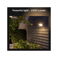 Produktbild för Philips Hue White Welcome - vägglampa - LED x 2 - 20.5 W - varmt vitt ljus - 2700 K - svart