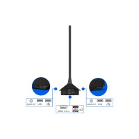 Produktbild för Philips 24B2D5300 - LED-skärm - Full HD (1080p) - 24"