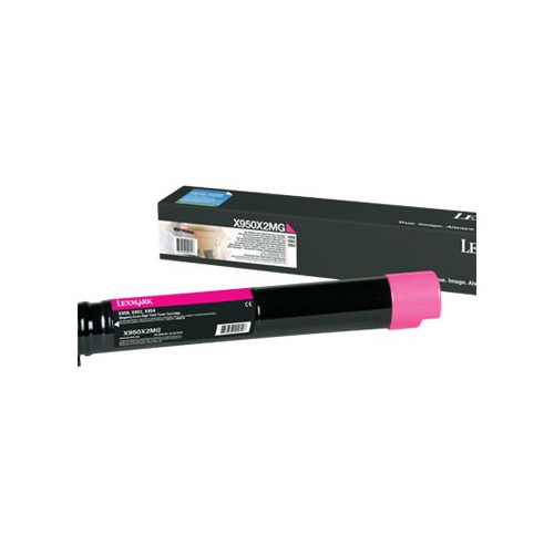 LEXMARK Lexmark - Extra lång livslängd - magenta - original - tonerkassett - LCCP