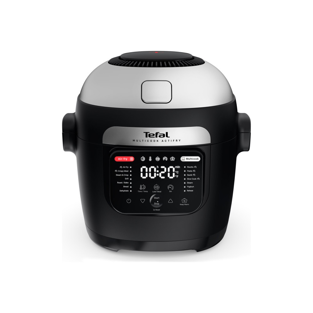 Produktbild för Tefal ActiFry MY741CF0 Multicook - varmluftsfritös/multikokare - svart/silver