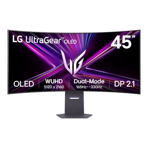 LG LG UltraGear 45GX950A-B - OLED-monitor - böjd - 45" - HDR