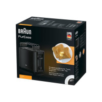 Produktbild för Braun PurEase HT3010 BK - brödrost - svart