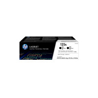 Produktbild för HP 125A - 2-pack - svart - original - LaserJet - tonerkassett (CB540AD)