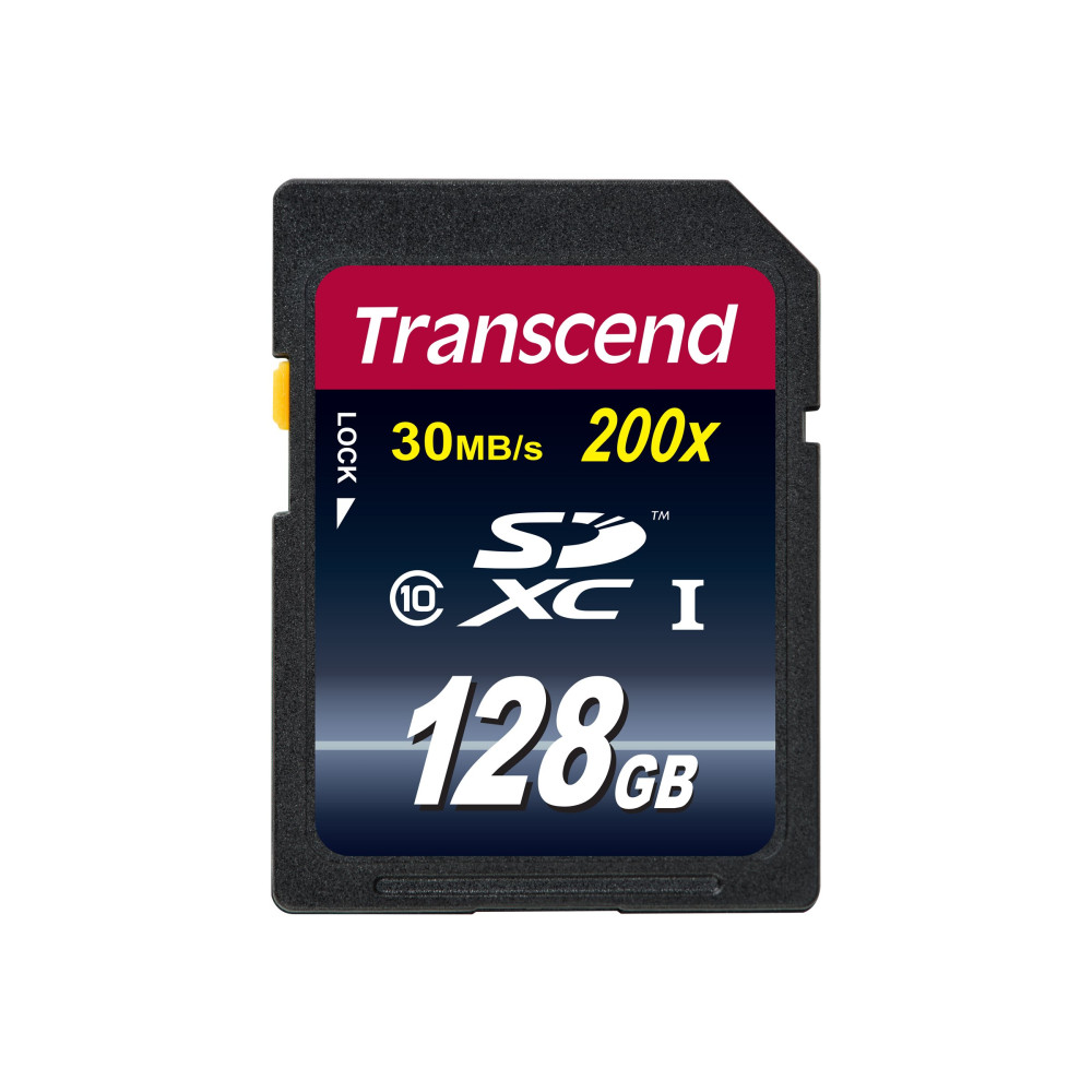 Produktbild för Transcend Premium - flash-minneskort - 128 GB - SDXC