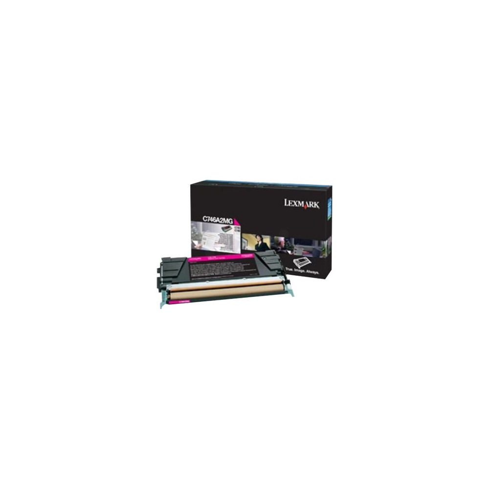 Produktbild för Lexmark - magenta - original - tonerkassett - Lexmark Corporate