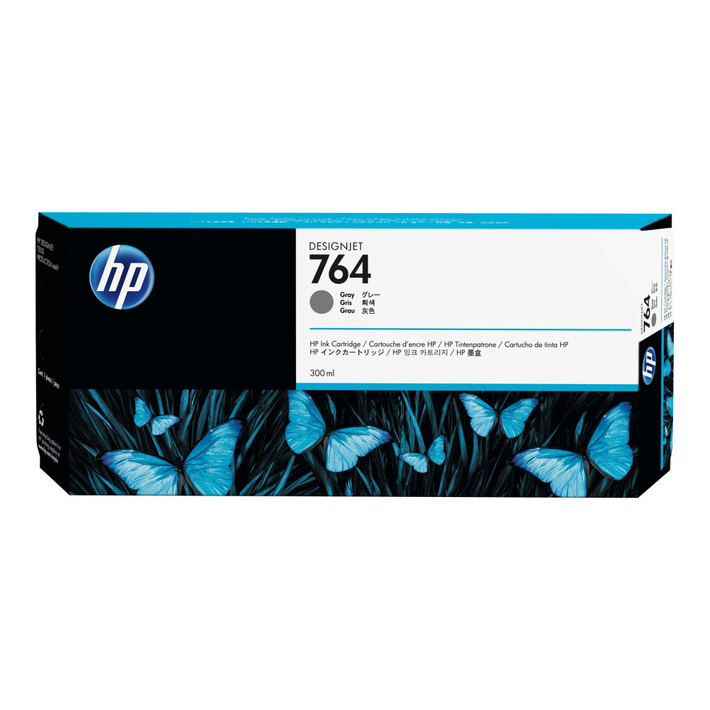 Produktbild för HP 764 - grå - original - bläckpatron