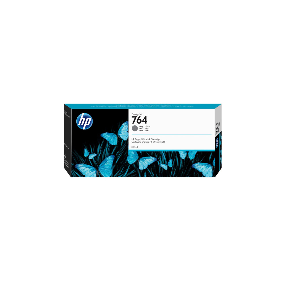 Produktbild för HP 764 - grå - original - bläckpatron
