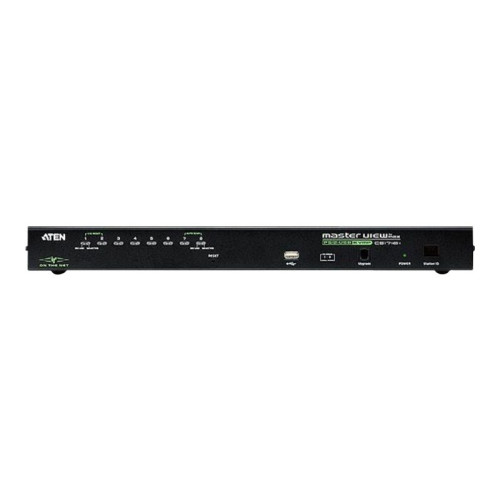 ATEN Technology ATEN KVM on the NET CS1708i - omkopplare för tangentbord/video/mus - 8 portar