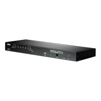 Produktbild för ATEN KVM on the NET CS1708i - omkopplare för tangentbord/video/mus - 8 portar