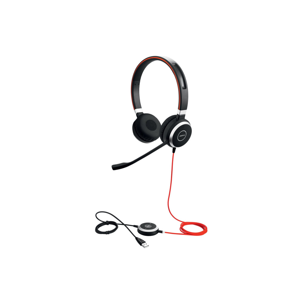 Produktbild för Jabra Evolve 40 UC stereo - headset - 3,5 mm kontakt
