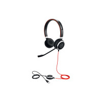 Produktbild för Jabra Evolve 40 UC stereo - headset - 3,5 mm kontakt