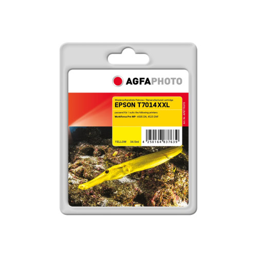 AGFAPHOTO AgfaPhoto - gul - kompatibel - bläckpatron (alternativ för: Epson C13T70144010, Epson T7014)