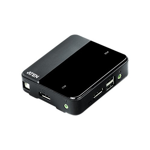 ATEN Technology ATEN CS782DP - omkopplare för tangentbord/video/mus/ljud/USB - 2 portar