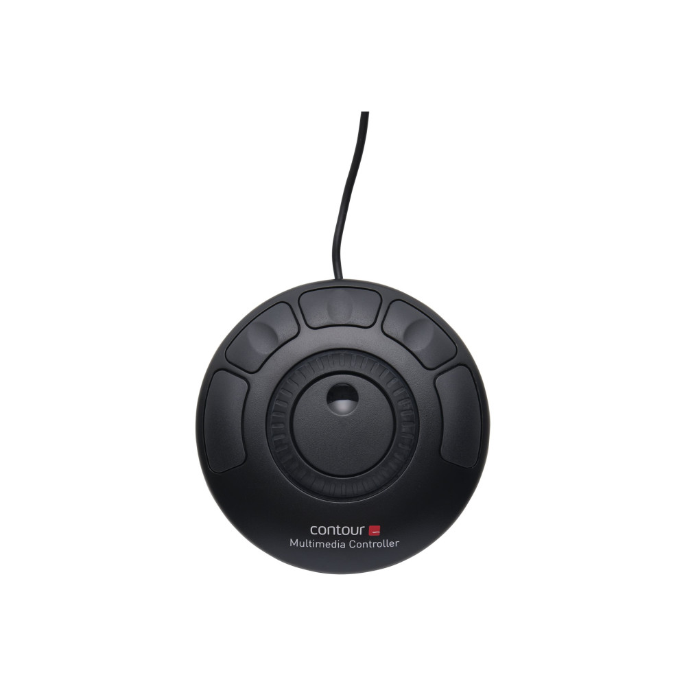 Produktbild för Contour Multimedia Controller Xpress - vipphjul - USB - svart