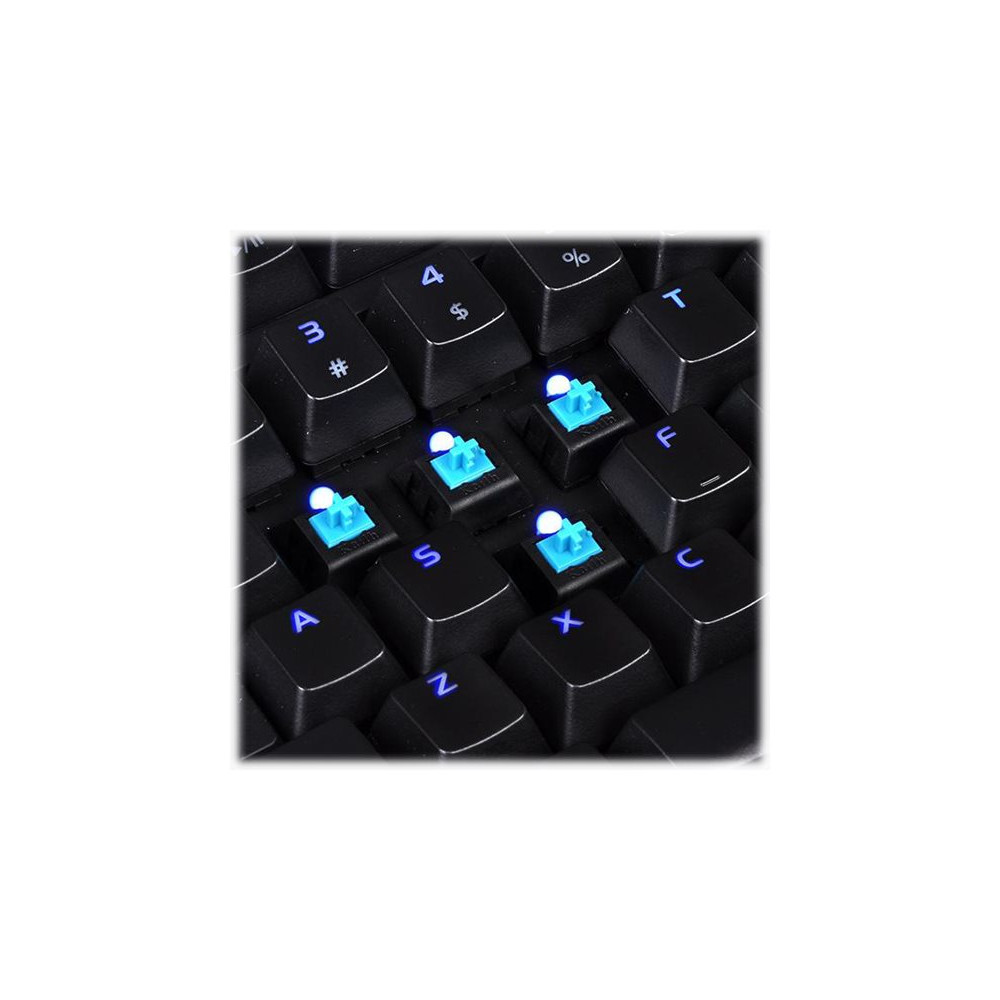 Produktbild för Tt eSPORTS Poseidon Z Plus SMART - tangentbord - tysk - svart Inmatningsenhet