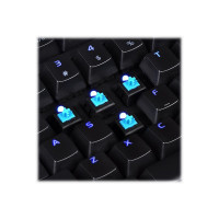 Produktbild för Tt eSPORTS Poseidon Z Plus SMART - tangentbord - tysk - svart Inmatningsenhet