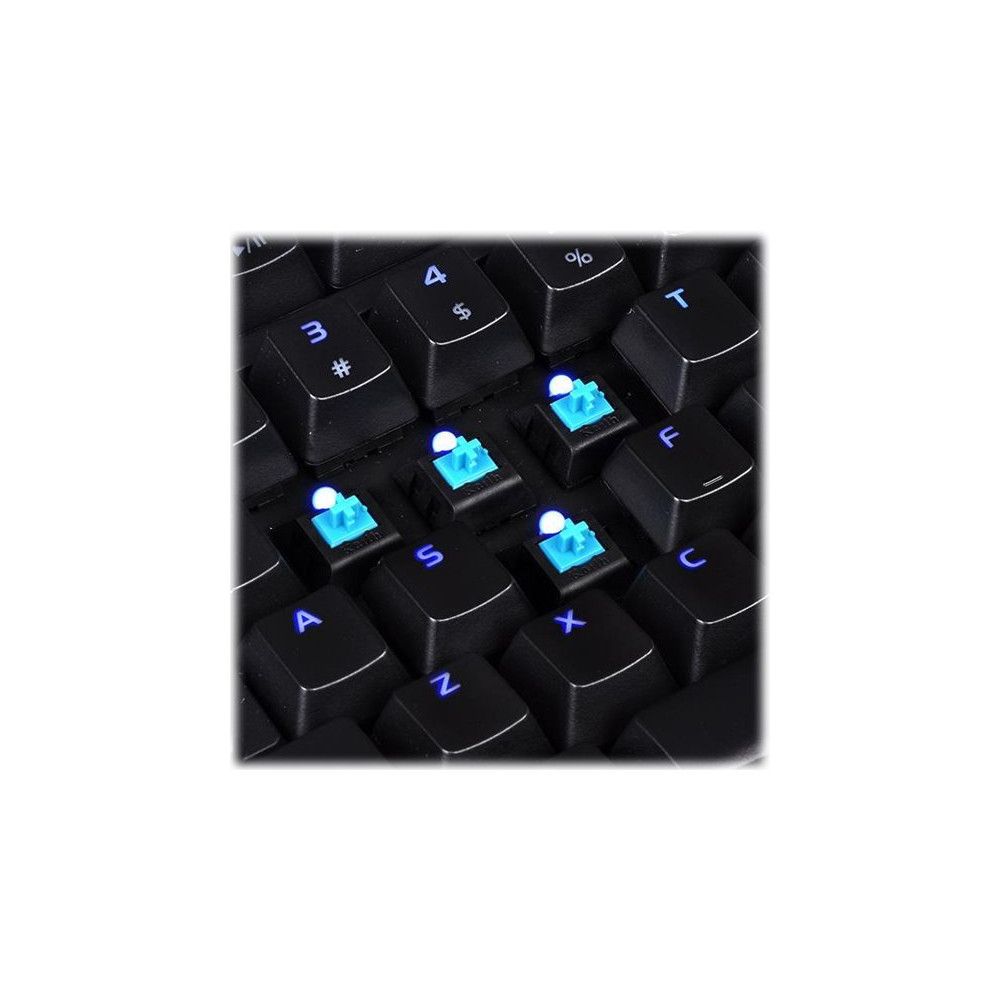 Produktbild för Tt eSPORTS Poseidon Z Plus SMART - tangentbord - tysk - svart Inmatningsenhet