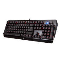 Produktbild för Tt eSPORTS Challenger Edge - tangentbord - tysk - svart Inmatningsenhet