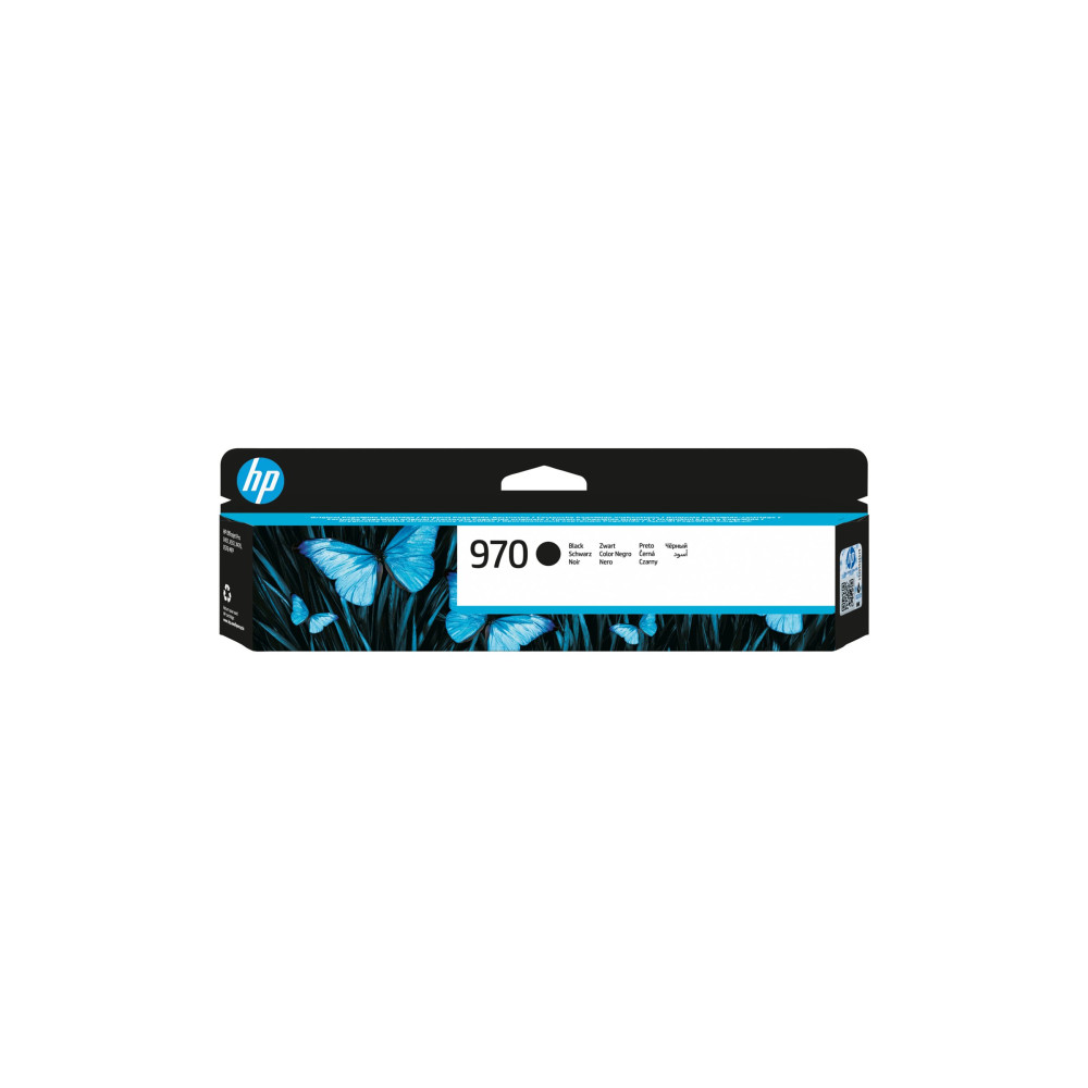 Produktbild för HP 970 - svart - original - bläckpatron