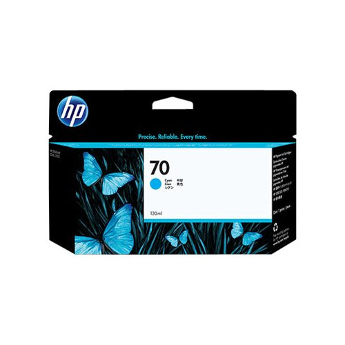 Hewlett Packard Enterprise HP 70 - cyan - original - DesignJet - bläckpatron