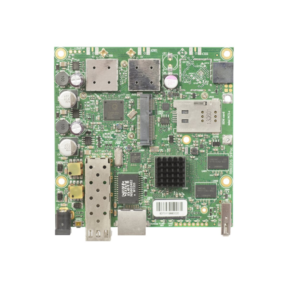 Produktbild för MikroTik RouterBOARD RB922 - trådlös router - Wi-Fi 5 - intern