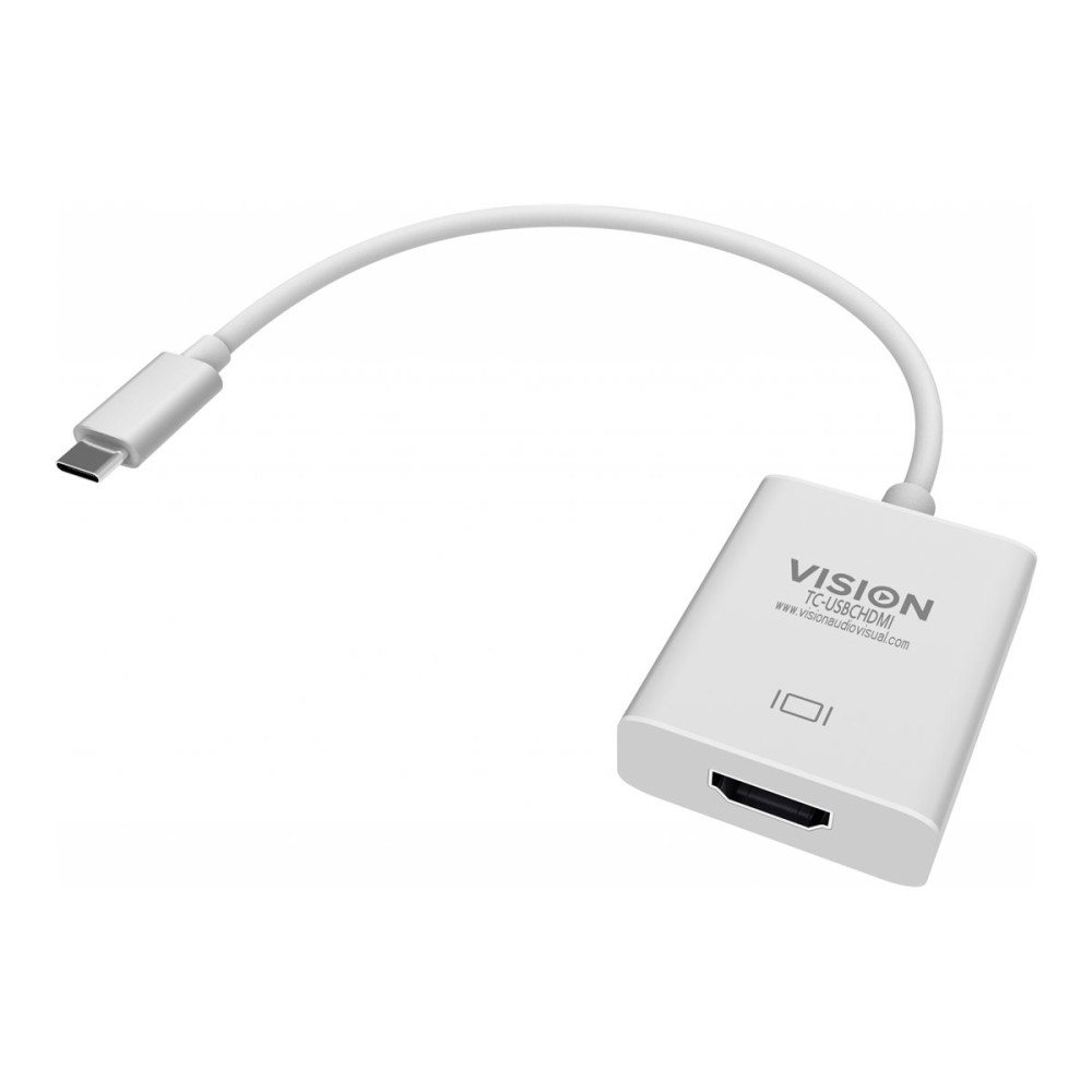 Produktbild för Vision TC-USBCHDMI - extern videoadapter - vit