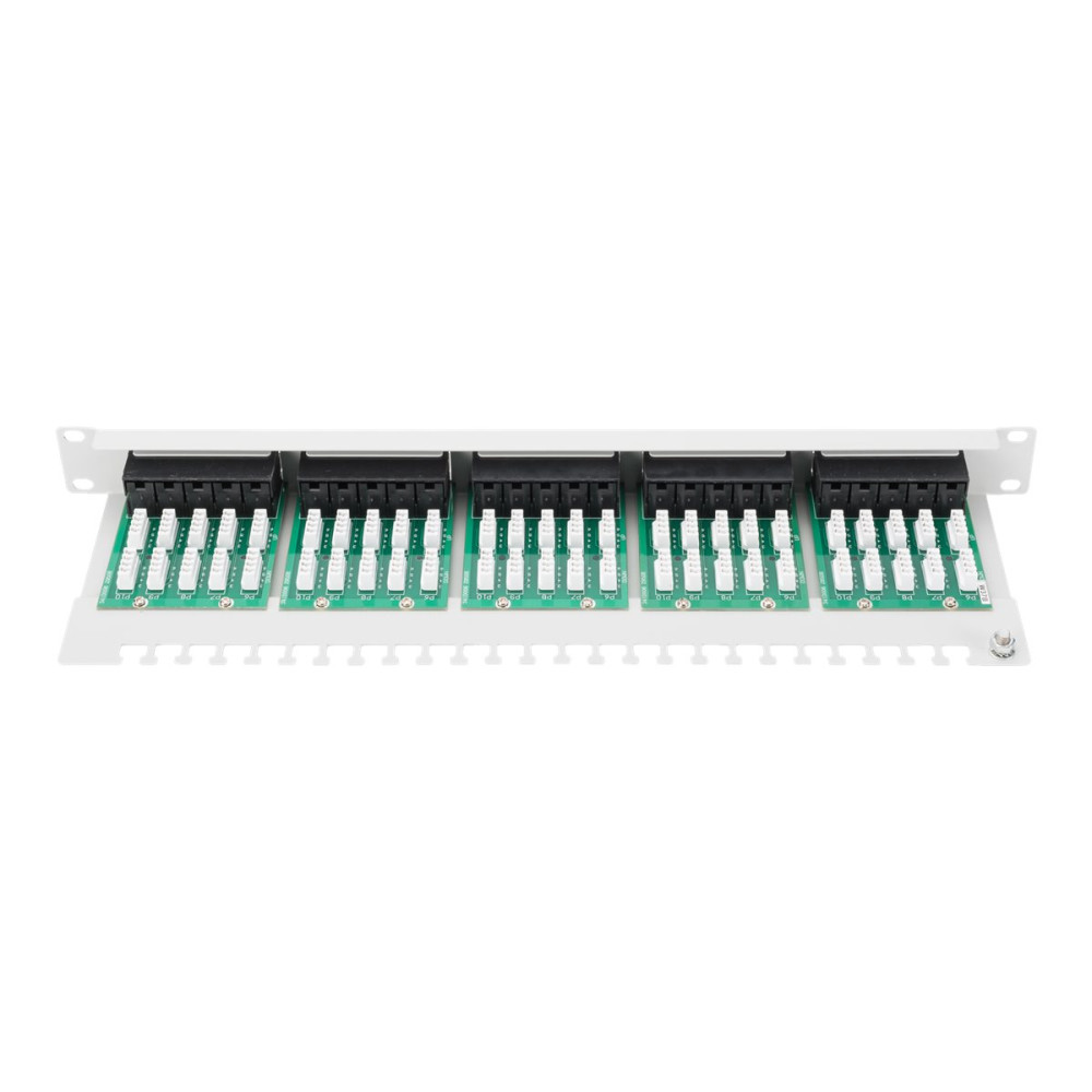 Produktbild för DIGITUS CAT 3 ISDN - patch-panel - 1U - 19"