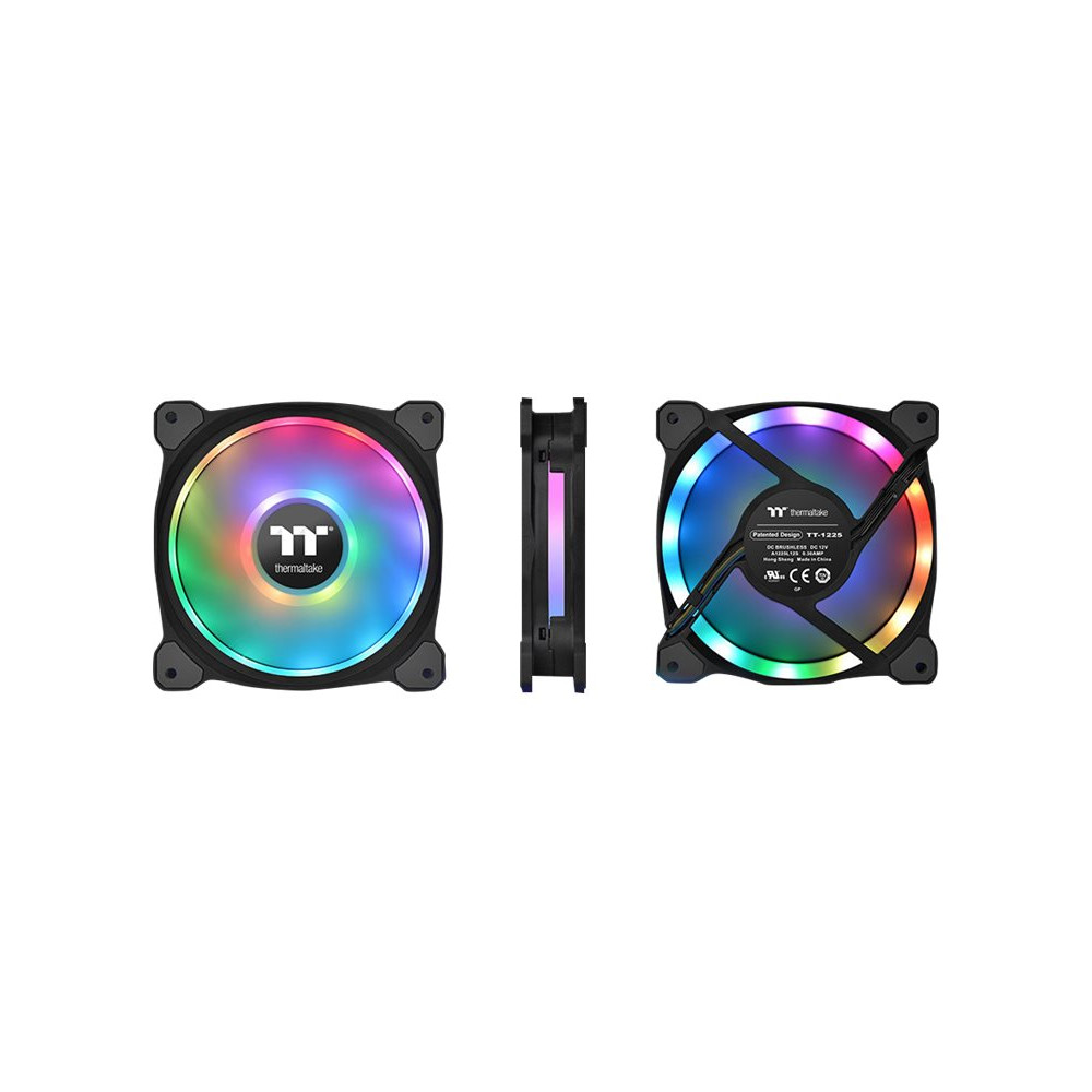 Produktbild för Thermaltake Riing Duo 14 RGB Radiator Fan TT - Premium Edition - lådfläkt