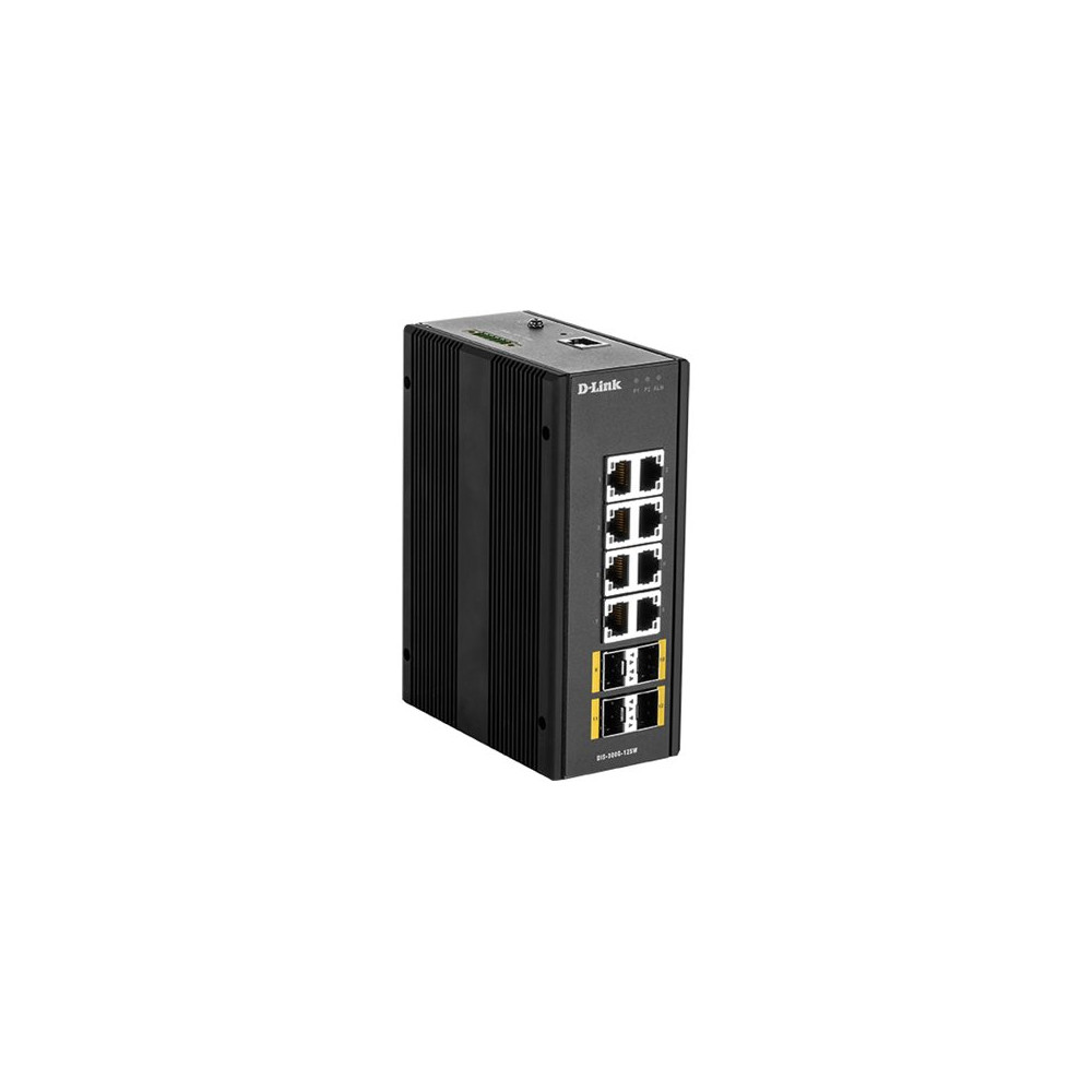 Produktbild för D-Link DIS 300G-12SW - switch - 8 portar - Administrerad