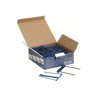 Produktbild för Bankers Box Pro Clip - klämfästemekanism - blå (paket om 50)