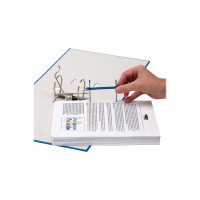 Produktbild för Bankers Box Pro Clip - klämfästemekanism - blå (paket om 50)