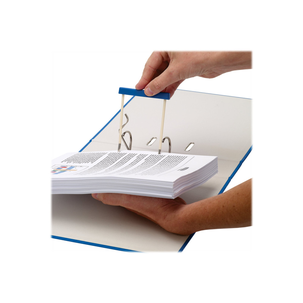 Produktbild för Bankers Box Pro Clip - klämfästemekanism - blå (paket om 50)