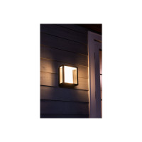 Produktbild för Philips Hue Impress - vägglampa - LED-glödlampa x 2 - 8 W - svart