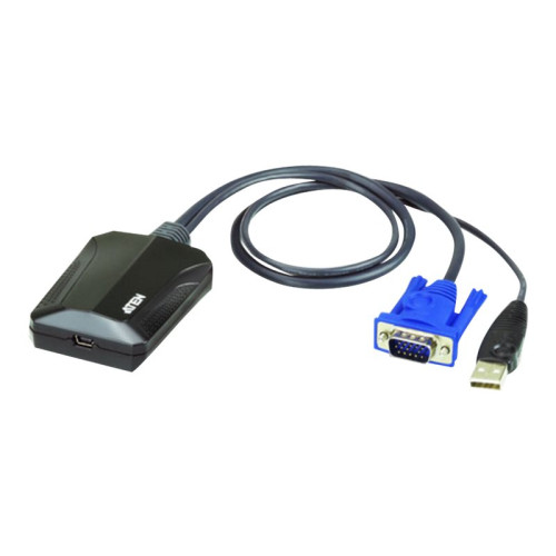 ATEN Technology ATEN CV211 Laptop USB Console Adapter - omkopplare för tangentbord/video/mus - 1 portar