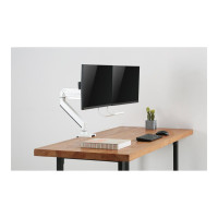 Produktbild för Neomounts NM-D775DX monteringssats - fullständig rörelse - för 2 LCD-bildskärmar - vit