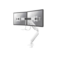 Produktbild för Neomounts NM-D775DX monteringssats - fullständig rörelse - för 2 LCD-bildskärmar - vit