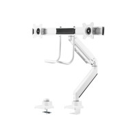Produktbild för Neomounts NM-D775DX monteringssats - fullständig rörelse - för 2 LCD-bildskärmar - vit