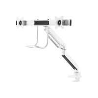 Produktbild för Neomounts NM-D775DX monteringssats - fullständig rörelse - för 2 LCD-bildskärmar - vit