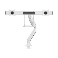 Produktbild för Neomounts NM-D775DX monteringssats - fullständig rörelse - för 2 LCD-bildskärmar - vit
