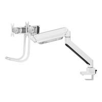 Produktbild för Neomounts NM-D775DX monteringssats - fullständig rörelse - för 2 LCD-bildskärmar - vit