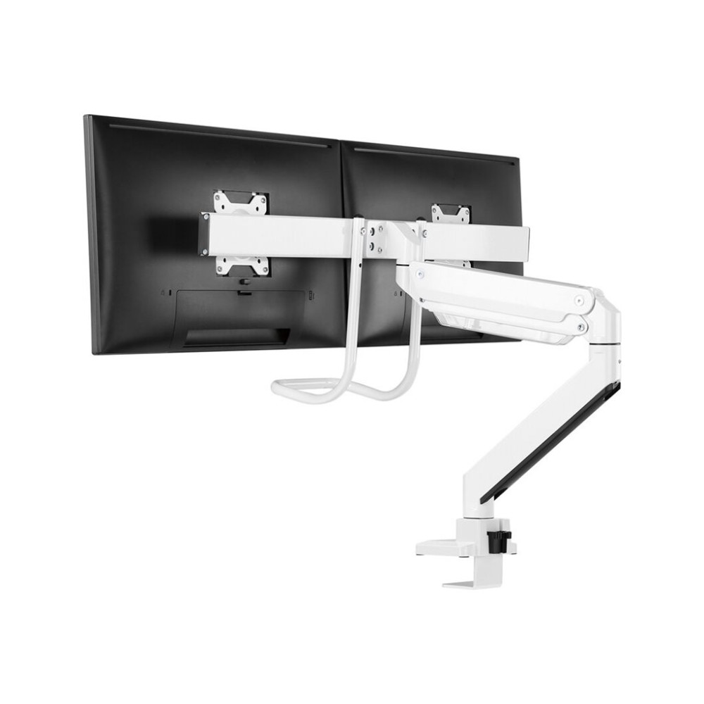 Produktbild för Neomounts NM-D775DX monteringssats - fullständig rörelse - för 2 LCD-bildskärmar - vit