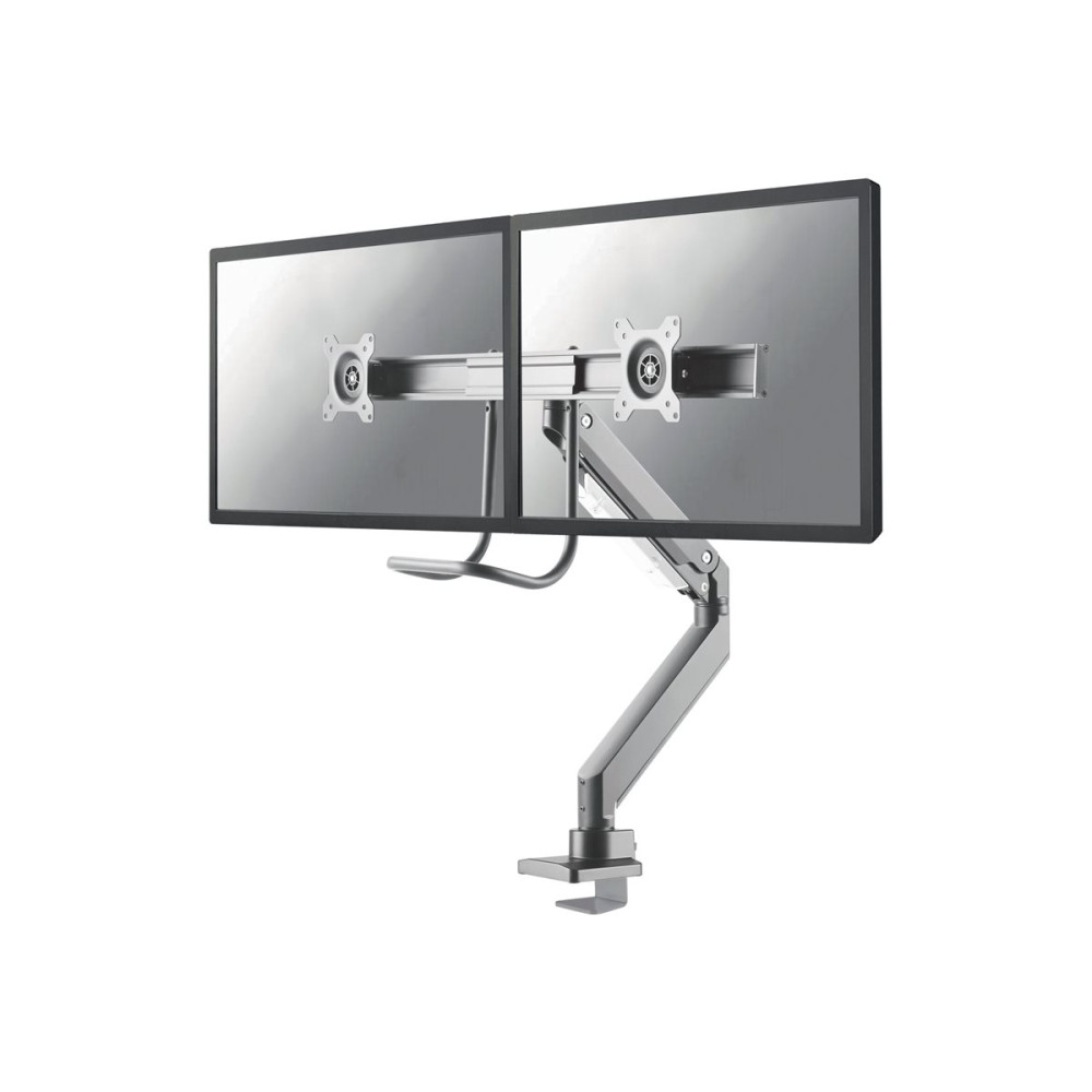 Produktbild för Neomounts NM-D775DX monteringssats - fullständig rörelse - för 2 LCD-bildskärmar - silver