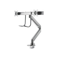 Produktbild för Neomounts NM-D775DX monteringssats - fullständig rörelse - för 2 LCD-bildskärmar - silver