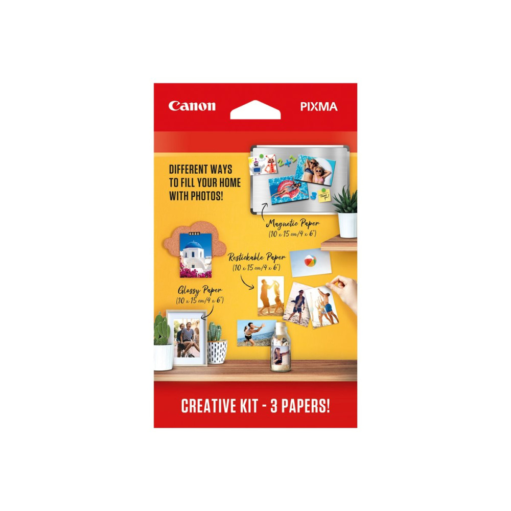 Produktbild för Canon Creative Kit - fotopapper - 60 ark - 100 x 150 mm