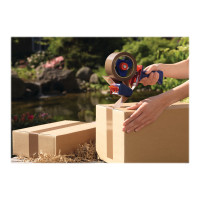 Produktbild för Tesapack Eco & Strong förpackningstejp - 50 mm x 66 m - brun