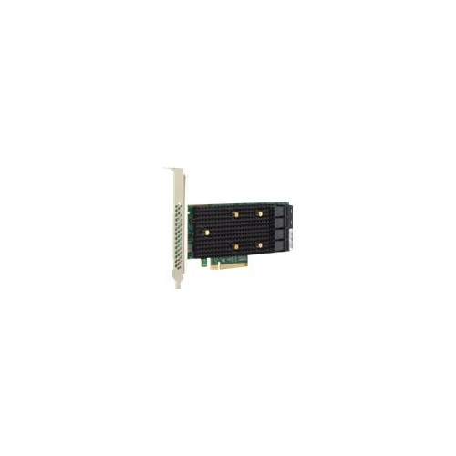 Broadcom Broadcom HBA 9500-16i Tri-Mode - kontrollerkort - SATA 6Gb/s / SAS 12Gb/s / PCIe 4.0 (NVMe) - PCIe 4.0 x8