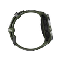 Produktbild för Garmin Instinct Solar Camo Edition - lav kamouflage - sportklocka med band - lavmönstrad kamouflage